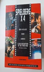 Spielberg x 4 vhs videobox  zie de omschrijving, Cd's en Dvd's, VHS | Film, Actie en Avontuur, Ophalen of Verzenden, Vanaf 12 jaar