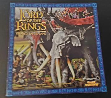 LOTR War Mûmak Of Harad & (metalen) Mûmak Mahûd beschikbaar voor biedingen