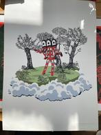 Walter van Beirendonck x Ikea poster, Verzamelen, Ophalen of Verzenden, Zo goed als nieuw, A1 t/m A3, Rechthoekig Staand