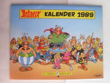Asterix en Obelix Kalender 1989 beschikbaar voor biedingen