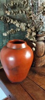 Mooie grote oude bloempot pot vaas, ., Rond, Ophalen of Verzenden, Zo goed als nieuw