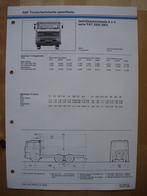 DAF FAT 3300 DKX Technische Specificatie Folder 1982 – 6x4, Boeken, Overige merken, Zo goed als nieuw, Ophalen, DAF Trucks