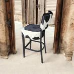 Barkrukken bistro in echt koeienhuid snel leverbaar, Huis en Inrichting, Stoelen, Ophalen, Nieuw, Vijf, Zes of meer stoelen