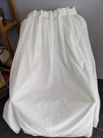 Mooie witte vitrage, 180 br. X 130 hoog. En 165 br x 78 hoog, Huis en Inrichting, 150 tot 200 cm, Ophalen of Verzenden, Zo goed als nieuw