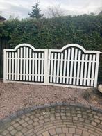 Dubbele aluminium gecoate poort, Tuin en Terras, Tuinpoorten, Ophalen, Schuifpoort, Aluminium, Zo goed als nieuw