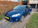 Ford Focus 1.0 Ecoboost 74KW Wagon 2014 Blauw, Euro 5, Stof, Zwart, Blauw