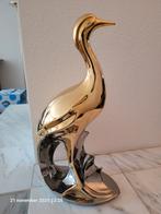 Gouden Reiger Beeld - Decoratief, Huis en Inrichting, Ophalen, Zo goed als nieuw