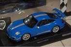 SALE !! 1:18 PORSCHE 911 GT3 RS 4.0 2011 BLUE Minichamps WRH, Hobby en Vrije tijd, Modelauto's | 1:18, Ophalen of Verzenden, Zo goed als nieuw