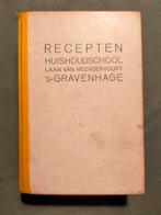 Recepten - Huishoudschool - 's-Gravenhage (10e druk, 1942), Boeken, Kookboeken, Ophalen of Verzenden, Gelezen, Nederland en België