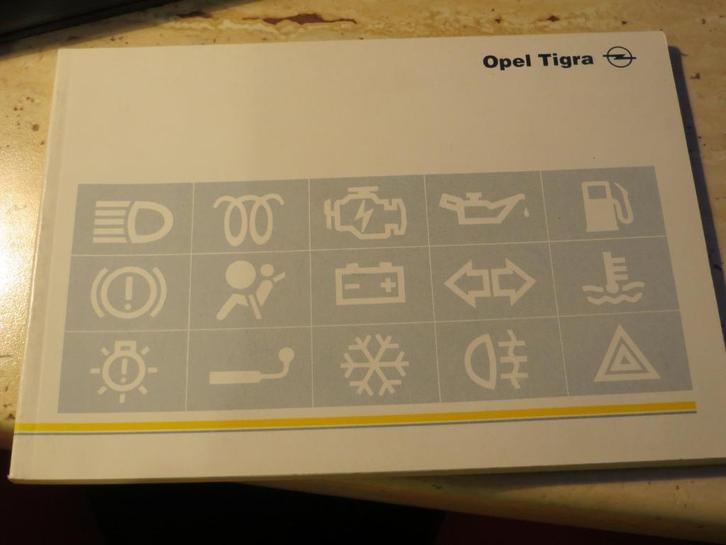 Instructieboek Opel Tigra 1995, mooi!, Auto diversen, Handleidingen en Instructieboekjes, Ophalen of Verzenden