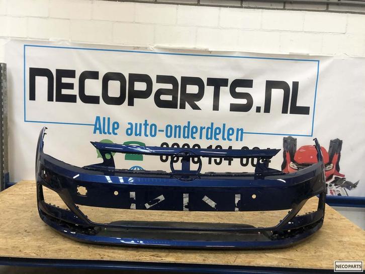 Vw polo 2g voorbumper 6xpdc bodemplaat origineel, Auto-onderdelen, Carrosserie en Plaatwerk, Bumper, Voor