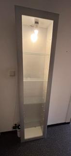Wand vitrine kastje met verlichting., Huis en Inrichting, Kasten | Vitrinekasten, Ophalen, 50 tot 100 cm, Zo goed als nieuw, Minder dan 100 cm