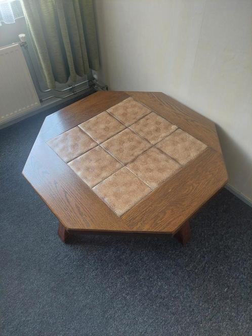 Salontafel met Tegels 98x41cm B x H, Huis en Inrichting, Tafels | Salontafels, Gebruikt, Minder dan 50 cm, 50 tot 100 cm, 50 tot 100 cm
