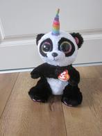 TY Paris zwart-wit zacht pluche Panda beer regenboog eenhoor, Nieuw, Ophalen of Verzenden, Beer