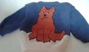 Dikkie Dik trui breipatroon, Hobby en Vrije tijd, Ophalen of Verzenden, Zo goed als nieuw, Breien, Patroon of Boek