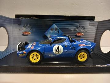 Lancia Stratos HF Monte Carlo Rally blue Solido 1:18 KRD