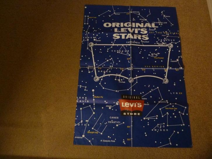 Vintage Levi's pakpapier, Verzamelen, Merken en Reclamevoorwerpen, Gebruikt, Ophalen of Verzenden