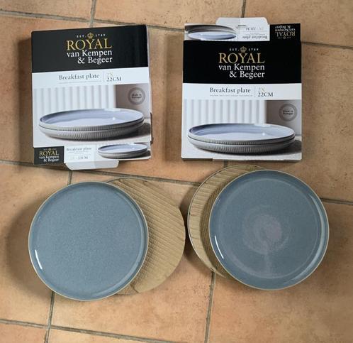 Royal Van Kempen & Begeer ontbijtborden, Huis en Inrichting, Keuken | Servies, Nieuw, Bord(en), Overige stijlen, Ophalen of Verzenden