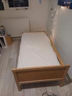 Sniglar Ikea junior bed (70x160) incl. matras, Huis en Inrichting, Slaapkamer | Bedden, Ophalen, Bruin, 190 cm of minder, Zo goed als nieuw