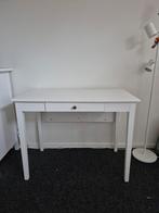 White IKEA desk (extendable), Ophalen, Zo goed als nieuw, 25 tot 50 cm, Rechthoekig