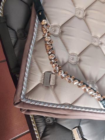 Masego Horsewear frontriem champagne maat full ZGAN beschikbaar voor biedingen