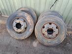 Set vrachtwagen wielen 235/75R17.5 steek 6x205, Ophalen, Gebruikt, Vrachtwagen, Banden en Velgen
