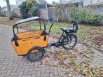 Voque elektrische bakfiets (4 persoons), 4 kinderen of meer, Huif, Zo goed als nieuw, Ophalen