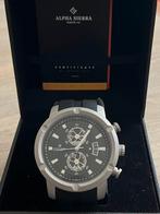 ALPHA SIERRA heren horloge NIEUW, Ophalen of Verzenden, Nieuw
