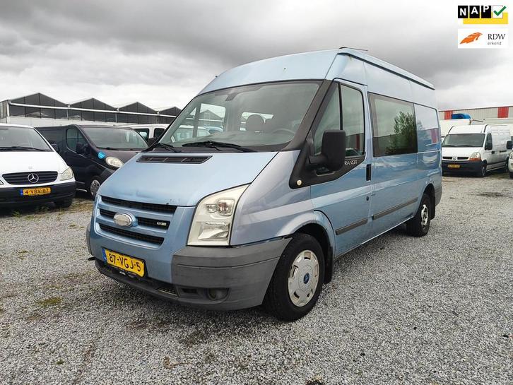 Ford Transit 280M 2.2 TDCI HD DC AIRCO! NAP! MOTOR DEFECT!, Auto's, Bestelauto's, Bedrijf, Te koop, ABS, Airbags, Airconditioning