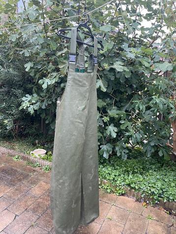 Groene Waterdichte Waadpak maat S beschikbaar voor biedingen