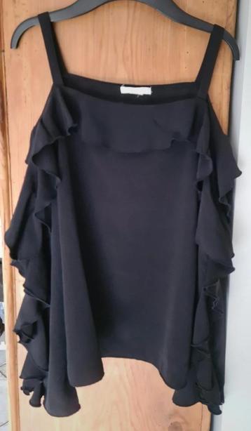 Zwarte blouse maat 36 beschikbaar voor biedingen
