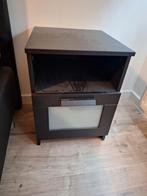 2 stuks nachtkastje, Ophalen, 1 of 2 laden, 50 tot 100 cm, Zo goed als nieuw