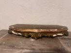 Antieke oude brocante console bois doré bladgoud ornament, Ophalen of Verzenden