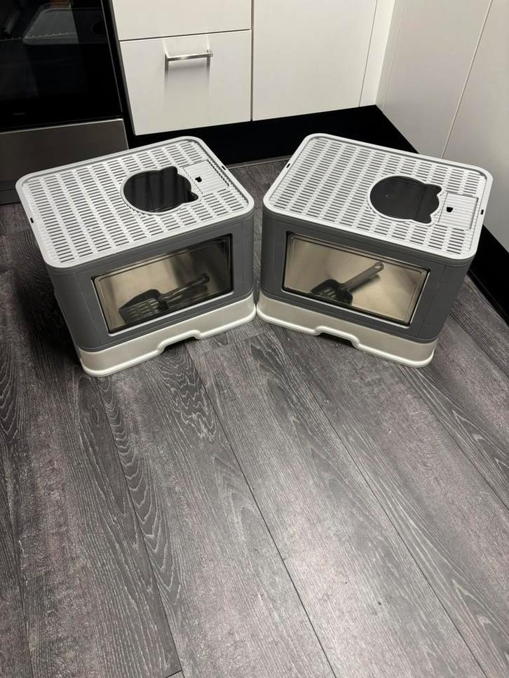 Kattentoilet met Kap - Grote Ingang nieuw €50, Dieren en Toebehoren, Katten-accessoires, Zo goed als nieuw, Ophalen of Verzenden