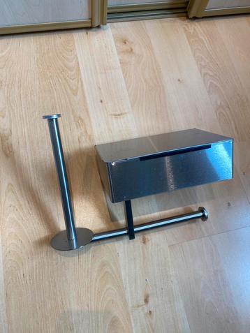 Rvs toiletrol houder beschikbaar voor biedingen