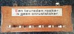 OUD PIJPENREK MET OPSCHRIFT VOOR ZES PIJPEN., Ophalen of Verzenden, Zo goed als nieuw, Overige typen