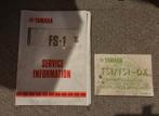 Handleidingen Yamaha FS1, Ophalen of Verzenden