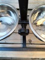 Verstelbare water en voerbak, Ophalen of Verzenden, Verstelbaar, Zo goed als nieuw