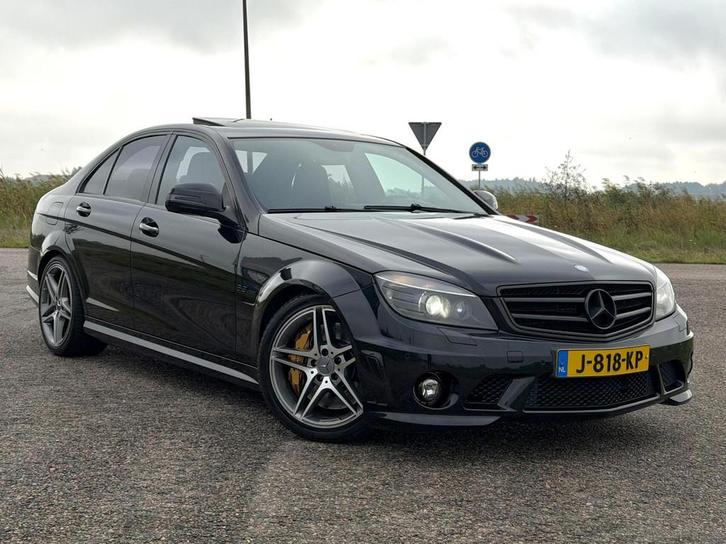 Mercedes C-klasse AMG 63 | Schuifdak | 456 PK | C63 AMG 6.2, Auto's, Mercedes-Benz, Bedrijf, Te koop, C-Klasse, ABS, Airbags, Airconditioning