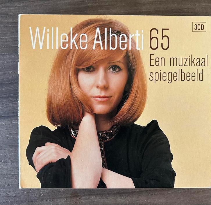 Willeke Alberti - 65 - een muzikaal spiegelbeeld - 3 cd box, Cd's en Dvd's, Cd's | Nederlandstalig, Zo goed als nieuw, Pop, Boxset