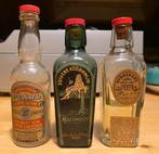 3x flesje Rijnbende jenever gin genever Schiedam Rynbende, Ophalen of Verzenden, Gebruikt, Overige typen