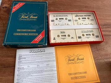 Commodore 64 spel Trivial Persuit pack op cassette beschikbaar voor biedingen