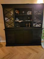 Zwart Mango Houten Dressoir & TV Meubel - Nette Staat, Antiek en Kunst, Ophalen