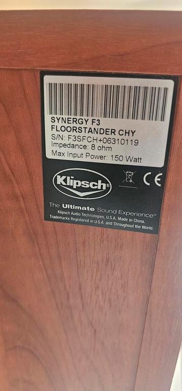 klipsch synergy f3  Grote Speakers 2 x 8 inch beschikbaar voor biedingen