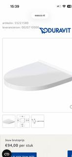 Duravit WC Bril - Nieuw!, Doe-het-zelf en Verbouw, Sanitair, Ophalen, Nieuw, Overige typen