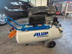 Alup 2cilinder compressor 50L, Gebruikt, 6 tot 10 bar, Ophalen of Verzenden, 25 tot 100 liter