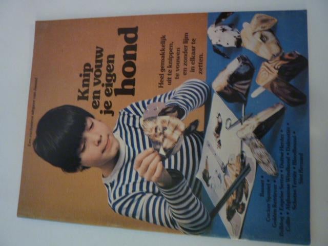 Jamin - Knip en vouw je eigen hond Ongebruikt, Boeken, Overige Boeken, Zo goed als nieuw, Ophalen of Verzenden