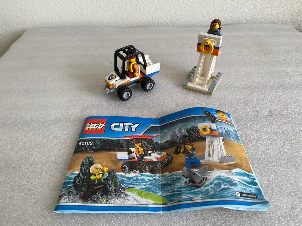LEGO City 60163 – city uitbreiding – compleet, Ophalen, Zo goed als nieuw, Complete set, Lego