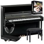 Exceptionele Yamaha Uitverkoop | 7 dagen per week open, Verzenden, Zwart, Zo goed als nieuw, Piano