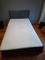 Boxspring twijfelaar 120x200 - Gebruikt, Ophalen, Gebruikt, Twijfelaar, 120 cm